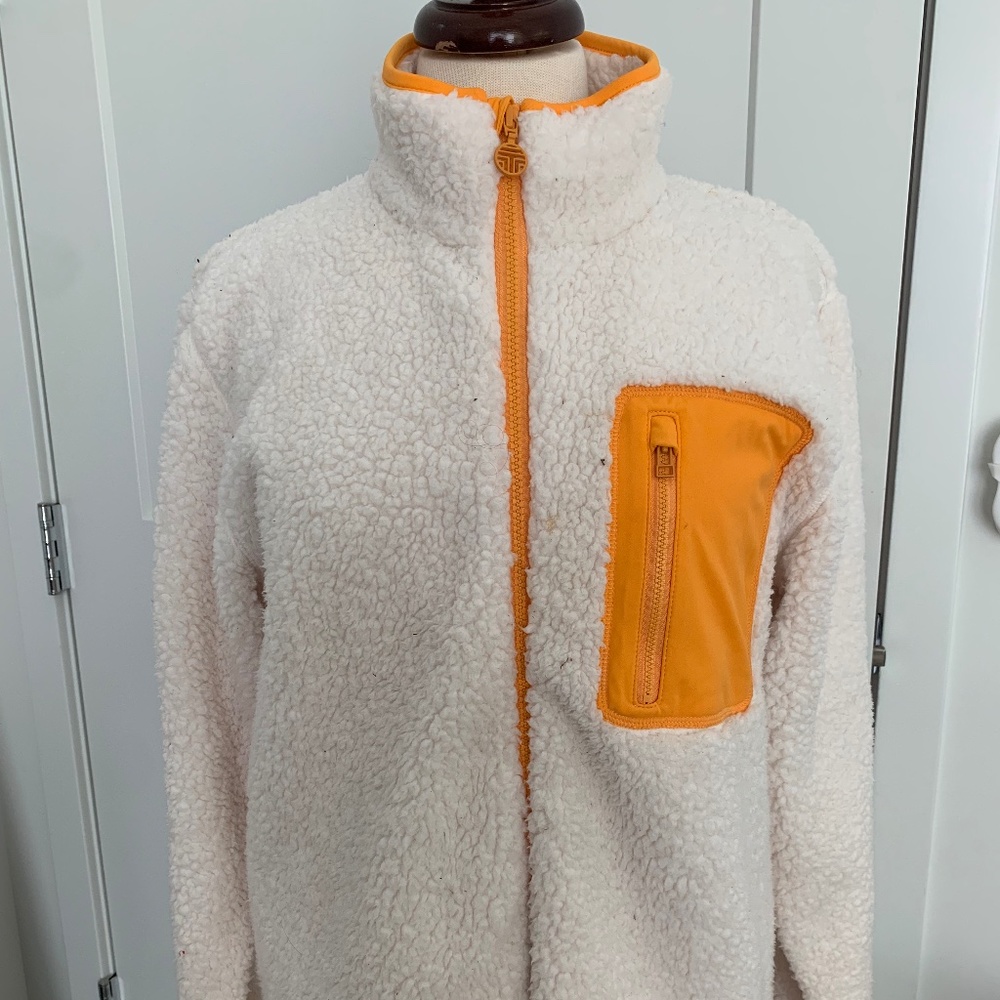 Tory Sport Sherpa Fleece Jacket